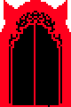 A red door